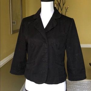 Black Embellished Blazer